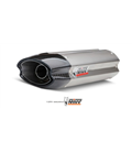 HONDA CBR 600 RR 2007 - 2012 SUONO INOX COPA CARBONO MIVV