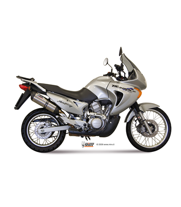 HONDA XLV 650 TRANSALP 2000 - 2004 SUONO INOX COPA CARBONO MIVV