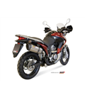 HONDA XLV TRANSALP 700 2008 - 2013 SUONO INOX COPA CARBONO MIVV