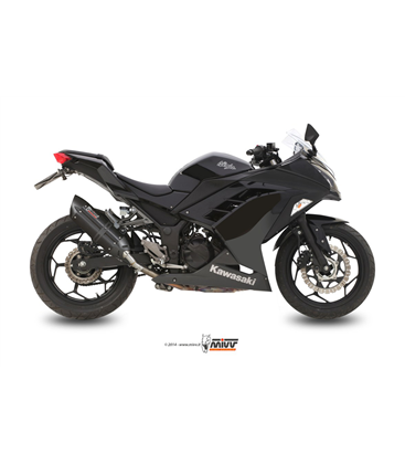 KAWASAKI NINJA 300 2013 - 2016 SUONO BLACK MIVV