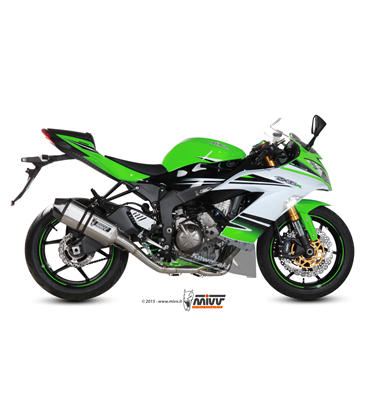 KAWASAKI ZX-6 R 636 2013 - 2016 SPEED EDGE INOX COPA CARBONO MIVV