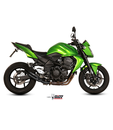 KAWASAKI Z 750 2007 - 2014 DOUBLE GUN BLACK MIVV