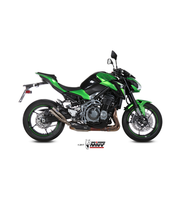 KAWASAKI Z900 2017 - 2019 DOUBLE GUN FULL TITANIUM MIVV