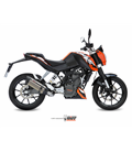 KTM 125 DUKE 2011 - 2016 SUONO INOX COPA CARBONO MIVV