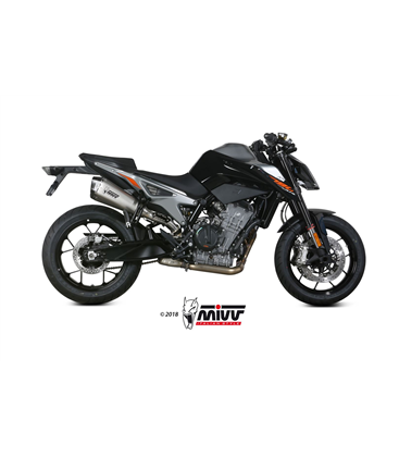 KTM 790 DUKE 2018 - DELTA RACE INOX COPA CARBONO MIVV