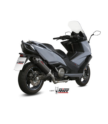 KYMCO AK550 2017 - OVAL BLACK COPA CARBONO MIVV