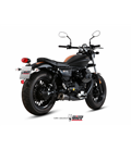 MOTO GUZZI V9 BOBBER / ROAMER 2016 - GHIBLI INOX NERO CERAMICO/CERAMIC BLACK ST. STEEL MIVV