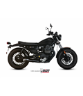 MOTO GUZZI V9 BOBBER / ROAMER 2016 - GHIBLI INOX NERO CERAMICO/CERAMIC BLACK ST. STEEL MIVV