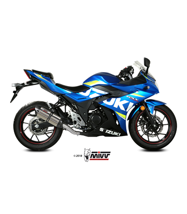 SUZUKI GSX 250 R 2017 - SUONO INOX COPA CARBONO MIVV