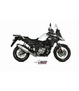 SUZUKI DL V-STROM 650 / XT 2017 - SPEED EDGE INOX COPA CARBONO MIVV