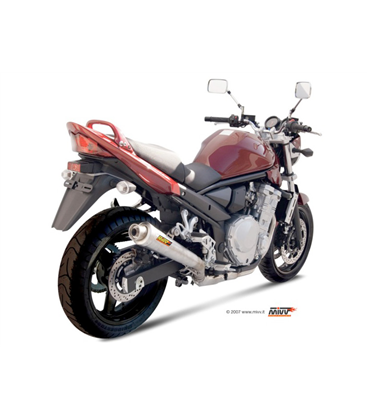 SUZUKI GSF 650 BANDIT 2007 - 2015 X-CONE INOX/ST. STEEL MIVV