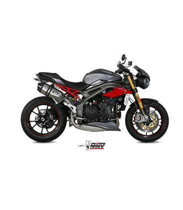 TRIUMPH SPEED TRIPLE 2016 - 2017 SPEED EDGE INOX COPA CARBONO MIVV