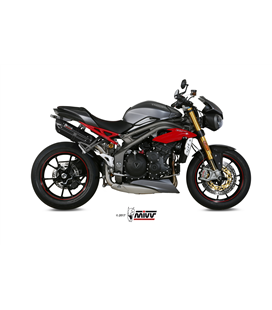 TRIUMPH SPEED TRIPLE 2016 - 2017 SUONO BLACK MIVV