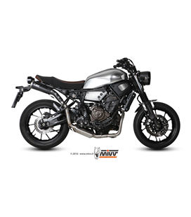 YAMAHA XSR 700 2016 - GHIBLI INOX NERO CERAMICO/CERAMIC BLACK ST. STEEL MIVV