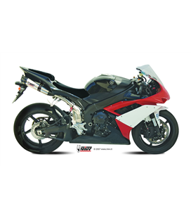 YAMAHA YZF 1000 R1 2007 - 2008 SUONO INOX COPA CARBONO MIVV