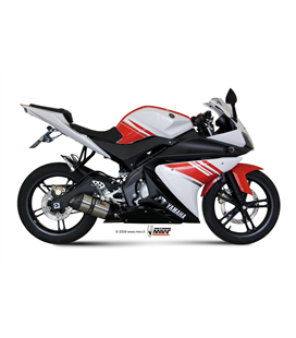 YAMAHA YZF R125 2008 - 2013 SUONO INOX COPA CARBONO MIVV