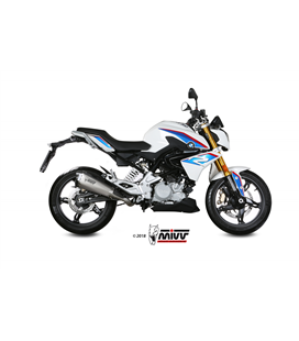 BMW G 310 R 2018 - DELTA RACE INOX COPA CARBONO MIVV