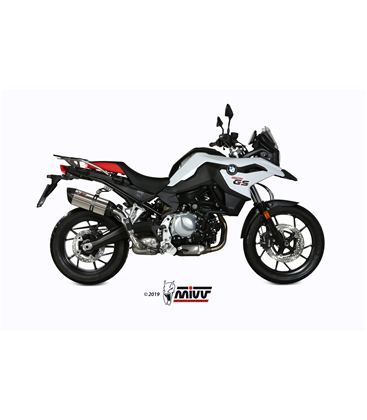 BMW F 750 GS 2018 - SUONO INOX COPA CARBONO MIVV