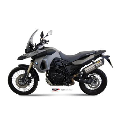 BMW F 800 GS 2008 - 2017 SUONO INOX COPA CARBONO MIVV