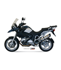 BMW R 1200 GS / ADVENTURE 2008 - 2009 SUONO INOX COPA CARBONO MIVV