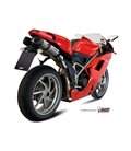 DUCATI 1198 2009 - 2012 SUONO INOX COPA CARBONO MIVV