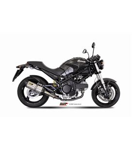 DUCATI MONSTER 695 2006 - 2008 SUONO INOX COPA CARBONO MIVV