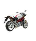 DUCATI MONSTER S4RS 2006 - 2008 X-CONE INOX/ST. STEEL MIVV