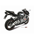 HONDA CBR 600 RR 2005 - 2006 SUONO INOX COPA CARBONO MIVV