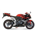 HONDA CBR 600 RR 2007 - 2012 SUONO INOX COPA CARBONO MIVV