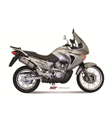 HONDA XLV 650 TRANSALP 2005 - 2007 SUONO INOX COPA CARBONO MIVV