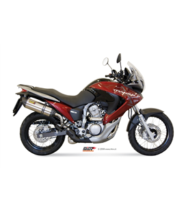 HONDA XLV TRANSALP 700 2008 - 2013 SUONO INOX COPA CARBONO MIVV