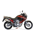 HONDA XLV TRANSALP 700 2008 - 2013 SUONO INOX COPA CARBONO MIVV