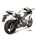 HONDA CBR 1000 RR 2008 - 2013 SUONO INOX COPA CARBONO MIVV