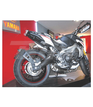 PORTAMATRÍCULAS A LA RUEDA YAMAHA MT-09 TRACER NEGRO