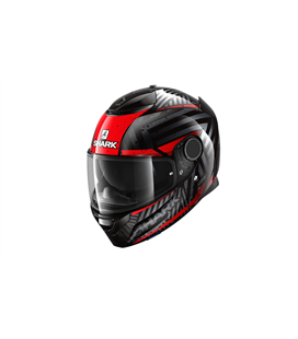 SHARK SPARTAN 1.2 KOBRAK NEGRO ROJO