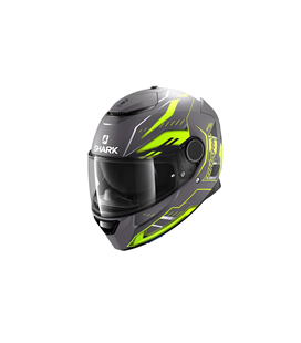 SHARK SPARTAN 1.2 ANTHEON MATE AMARILLO NEGRO