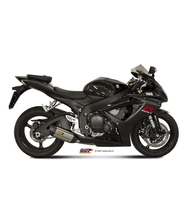 SUZUKI GSX-R 600 2006 - 2007 SUONO INOX COPA CARBONO MIVV