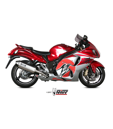 SUZUKI GSX-R 1300 HAYABUSA 2008 - 2017 SPEED EDGE INOX COPA CARBONO MIVV