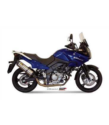 SUZUKI DL V-STROM 650 2004 - 2006 SUONO INOX COPA CARBONO MIVV