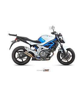 SUZUKI GLADIUS 2009 - 2015 DOUBLE GUN FULL TITANIUM MIVV