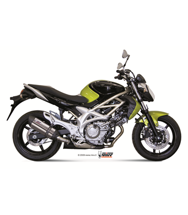 SUZUKI GLADIUS 2009 - 2015 SUONO INOX COPA CARBONO MIVV