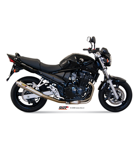 SUZUKI GSF 650 BANDIT 2005 - 2006 X-CONE INOX/ST. STEEL MIVV