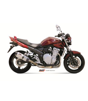 SUZUKI GSF 650 BANDIT 2007 - 2015 SUONO INOX COPA CARBONO MIVV