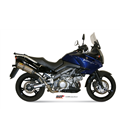 SUZUKI DL V-STROM 1000 2002 - 2013 SUONO INOX COPA CARBONO MIVV