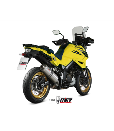 SUZUKI DL V-STROM 1050 / XT 2020 - OVAL INOX/ST. STEEL MIVV