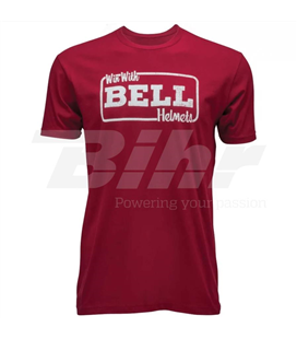 CAMISETA (HOMBRE) BELL WIN WITH BELL ROJO