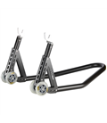 CABALLETE TRASERO LIGHTECH ADAPTADORES PARA DIÁBOLOS NEGRO