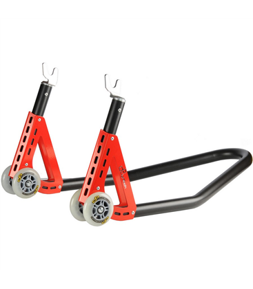 CABALLETE TRASERO LIGHTECH ADAPTADORES PARA DIÁBOLOS ROJO