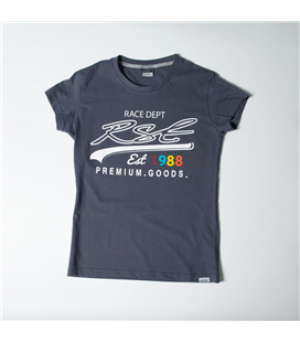 CAMISETA (MUJER) RST PREMIUM GOODS GRIS