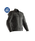 CHAQUETA DE PIEL (HOMBRE) RST GT AIRBAG NEGRO